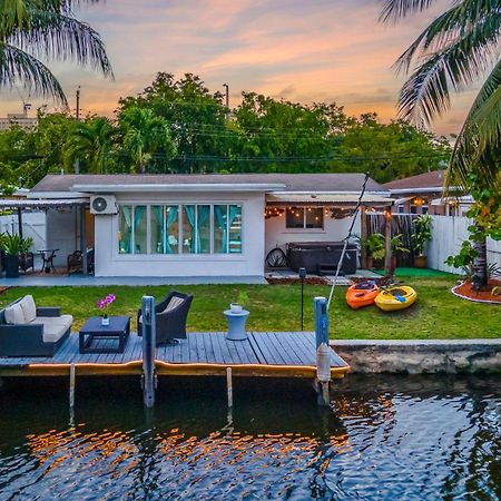 Riverwalk Villa I Private Dock & Hot Tub ฟอร์ต ลอเดอร์เดล ภายนอก รูปภาพ